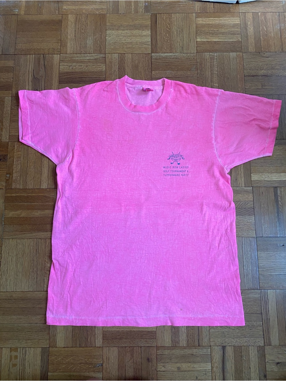Vintage 1991 Single Stitch Nashville Music Row Ladies Golf Tournament XL
